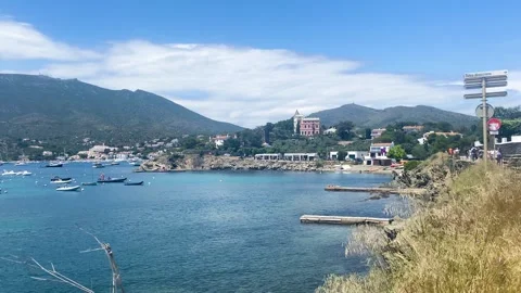 Small bay in Cadaques Stock Footage 279828827