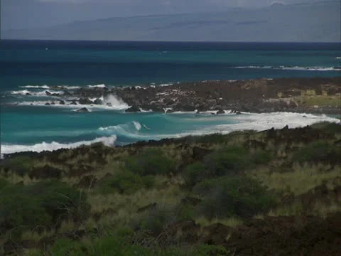 Small Bay with Swimmers Video stock 22244846