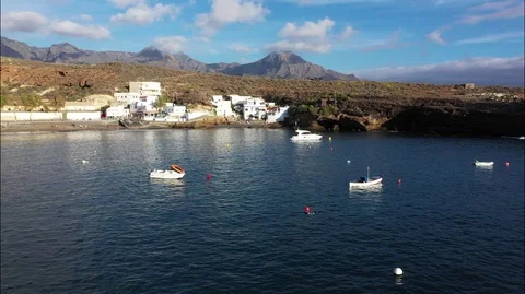 Small beach, aerial view Video stock 100994622