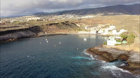 Small beach, aerial view Video stock 100994661