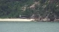 Small Beach Cove Coastal Japanese Island Tracking HD HD Footage