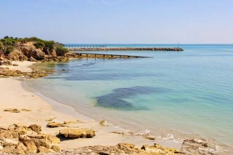 Small beach - Robe Stock Photos