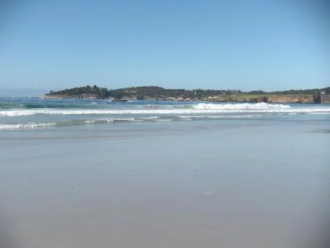 Small beach waves 写真素材