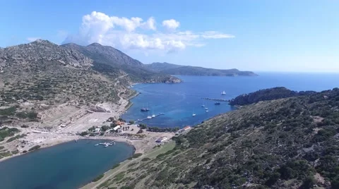 Small beautiful bay Video stock 56240735