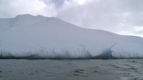 Small berg up close, Antarctica Stock Footage 34314376