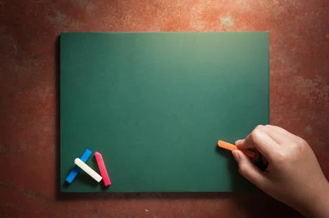 Small black board Stock Photos