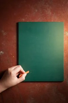 Small black board Stock Photos
