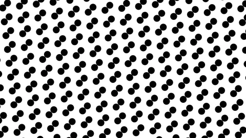 Small black geometric dots pattern Stock Footage 196811546