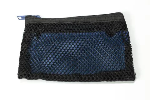 Small black Pouch Foto stock