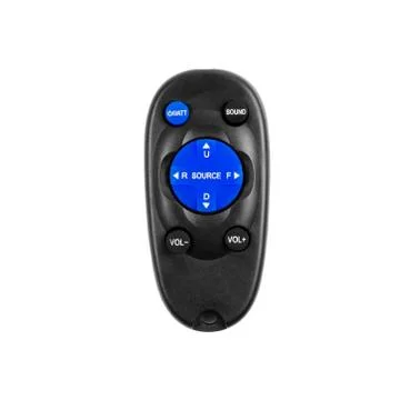 Small black remote control car radio from isolated Stock Photos
