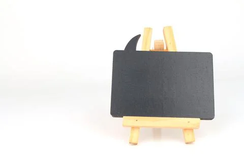 Small blackboard for your text Foto stock