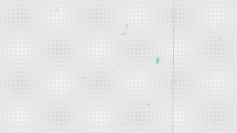 Small blue statics, on a black old surface. Retro film animation for overlay in Stock Footage 292761224