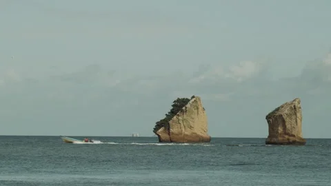 Small Boat Stock Footage 152910957