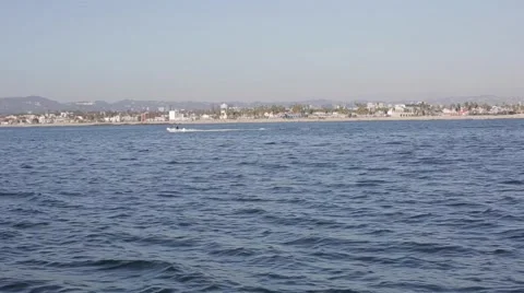 Small Boat in Motion 스톡 동영상 50192315