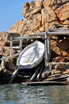 Small boat Stock Photos