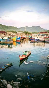 Small boat Foto stock