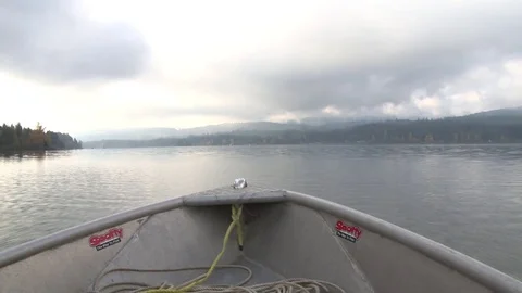 Small boat POV Stock Footage 75242521