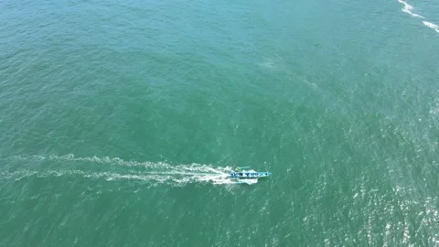 Small Boat Sailing Video stock 152501682