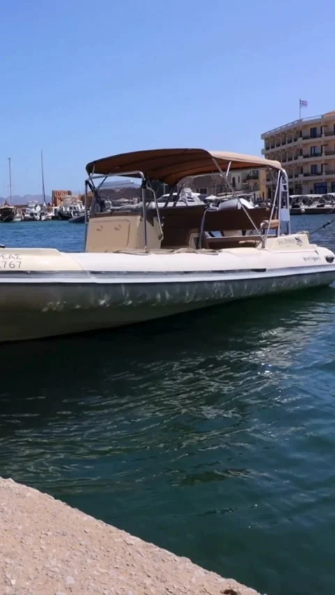 Small Boats in Harbor Mobile Stock Footage 328977268