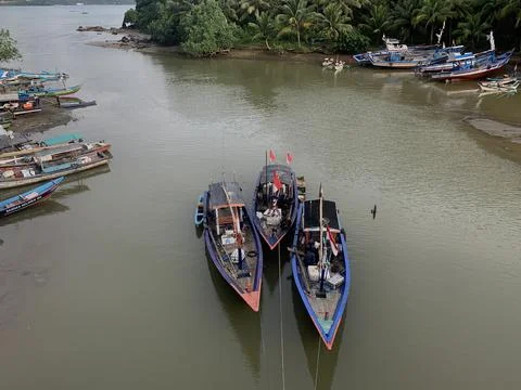 Small Boats 库存照片
