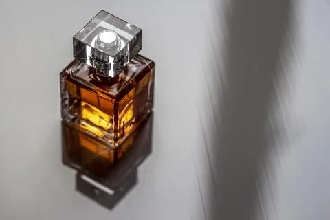 A small bottle of perfume Stock Photos