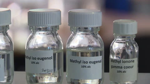 Small bottles and phials Video stock 57815237