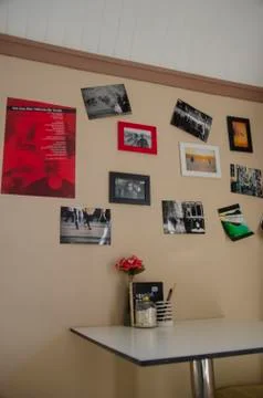 Small Boutique Cafe Stock Photos