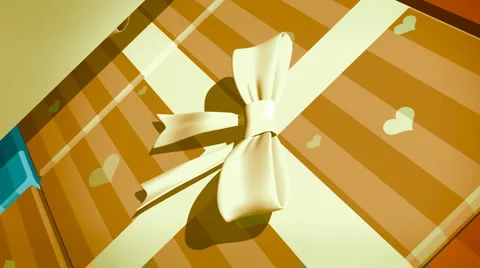 Small Boxes Arrange To A Big Gift Box  Stock Footage 1036135