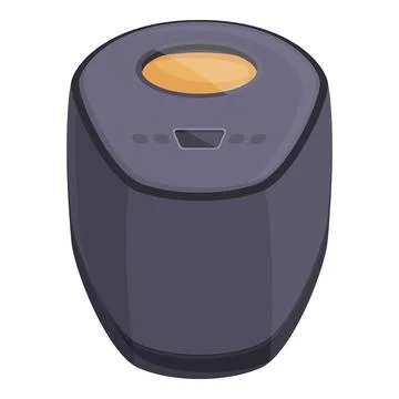 Small bread maker icon cartoon vector. Making cook recipe Stock Illustration