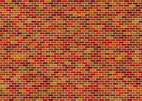 Small brick wall pattern Stock Illustration