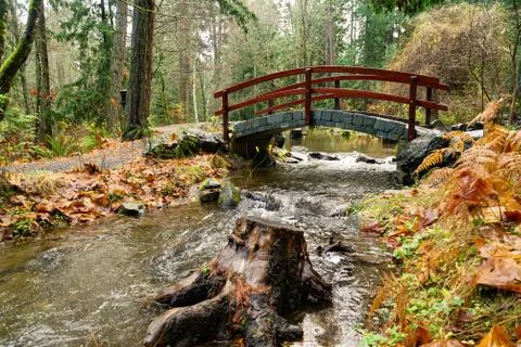 Small bridge Stock Photos