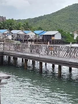 Small bridge Stock Photos