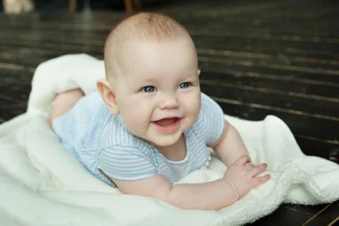 Small bright child 스톡 사진