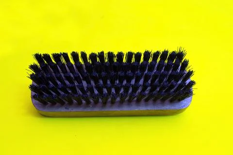 Small brush with bristles Stock Photos