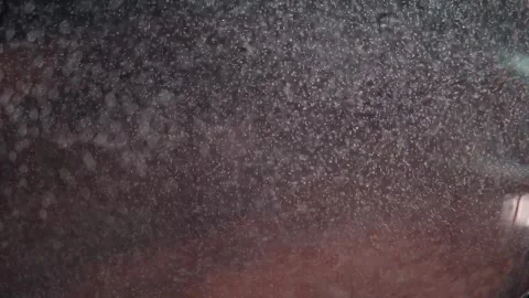 Small bubbles shot detail Stock Footage 249572403