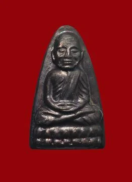 Small Buddha image or Amulet of thailand, Luang Pu Thuat Foto stock