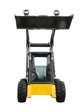 Small bulldozer Stock Photos