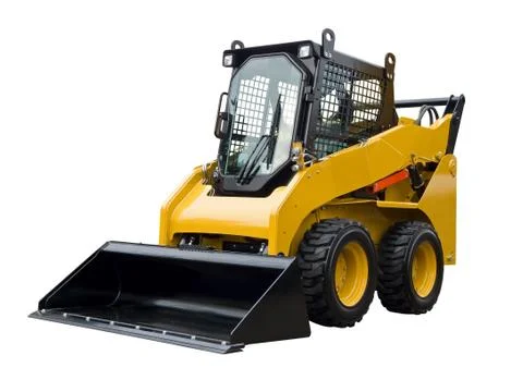 Small bulldozer Stock Photos