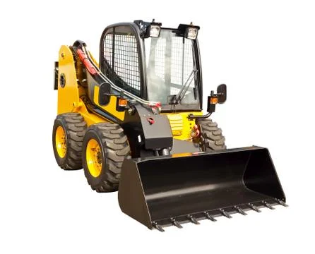 Small bulldozer Stock Photos