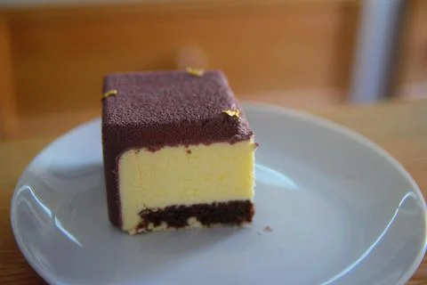 Small cakes with different stuffing Stock Photos