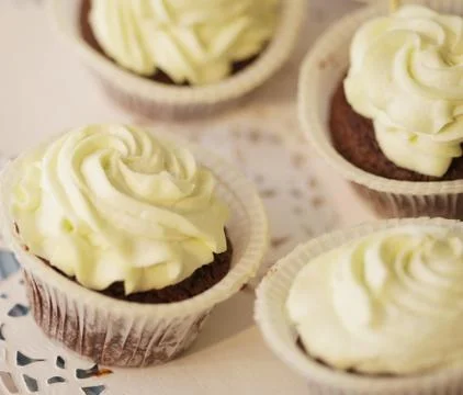 Small cakes Stock Photos