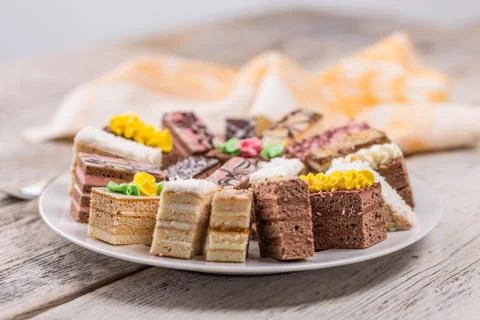 Small cakes Stock Photos