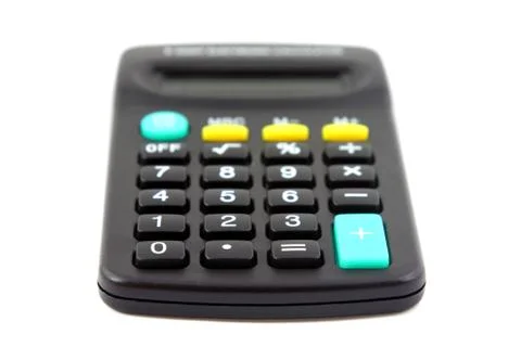 Small calculator Stock Photos