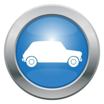Small Car Icon Stock Illustration