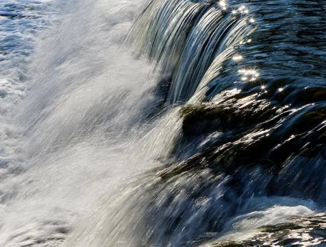 Small cascade Foto stock