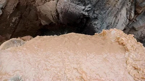 Small cascade in slow motion Video stock 105926937