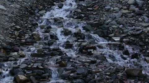 Small cascade waterfall Stock Footage 18085028