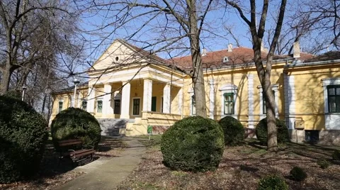 Small castle from the 19th century Stock-Footage 60264239