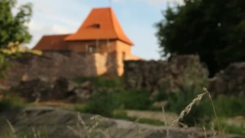 Small Castle Video stock 11413054