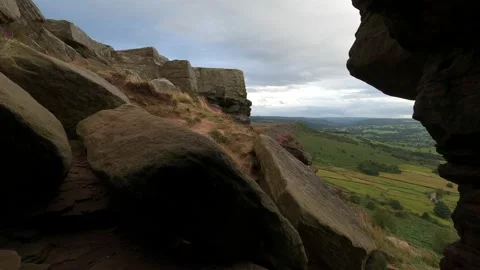 Small cave in Derbyshire Stock Footage 138662275
